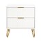 Manhattan Comfort DUMBO 2.0 Nightstand in White NS002-WH - alternate 10